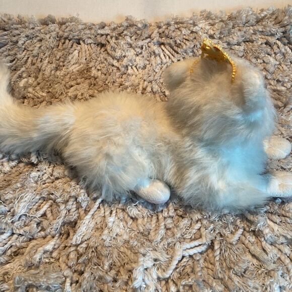 Barbie Mattel 2004 SARAFINA 20” Large Plush Persian Cat Princess Pauper - Picture 8 of 8